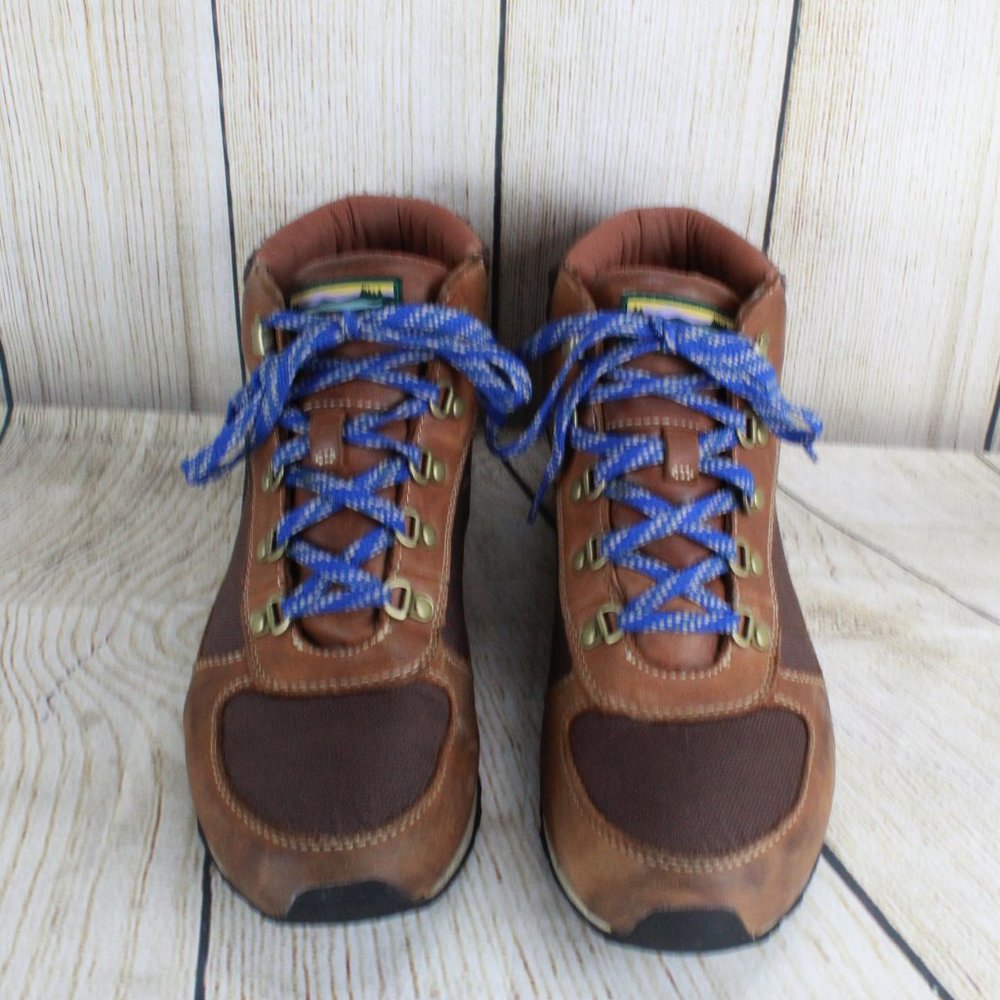 LL BEAN Waterproof Retro Stye Hiking Boots Sz 10 - Picture 4 of 8